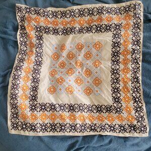 2 Vintage Scarves NYC Thrift Shop Purchase 90's